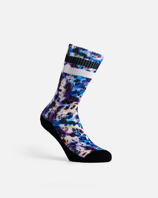 Purple Leopard Socks