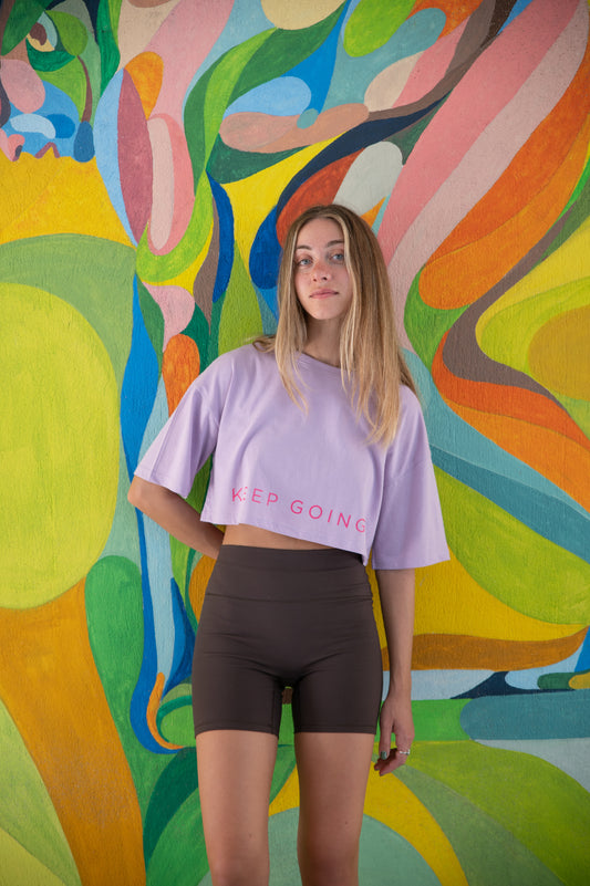 Keep Going Crop Top
