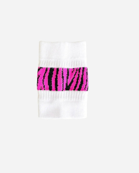 Fuchsia Zebra Wristband x 2