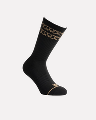Wild Lines Black Socks