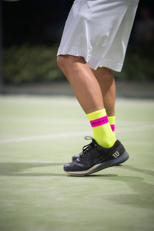 Neon Yellow Socks
