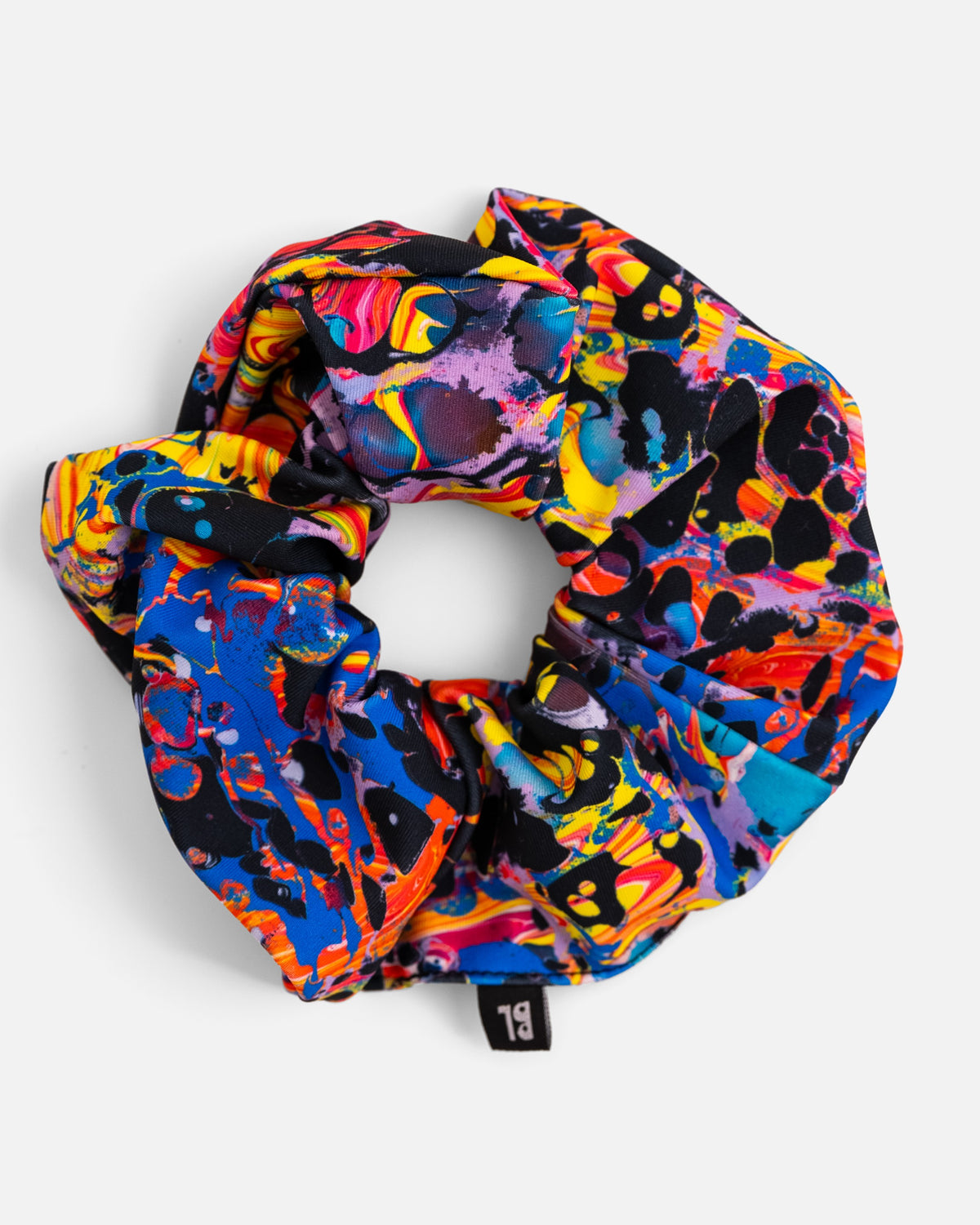 Colorful Splash Scrunchie