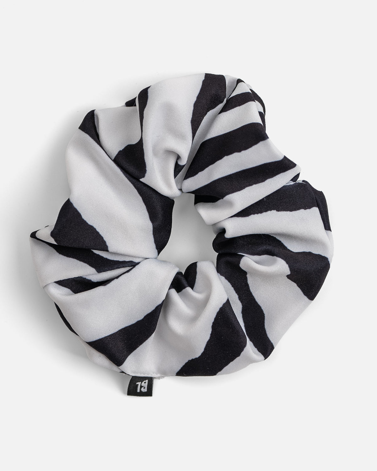 White Zebra Scrunchie