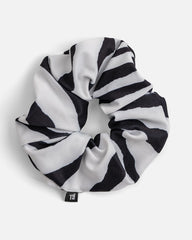 White Zebra Scrunchie