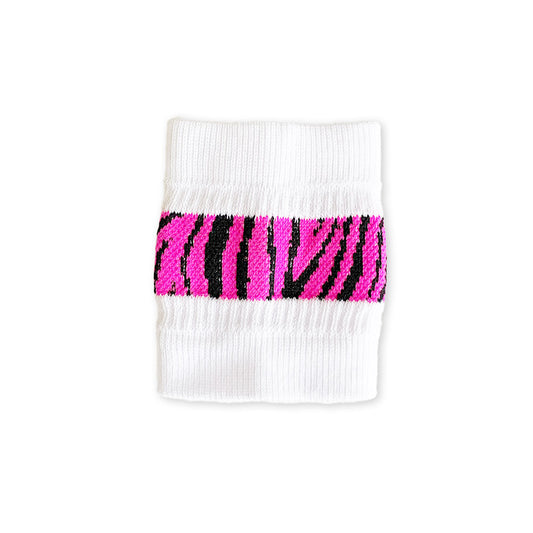 Fuchsia Zebra Wristband x 2