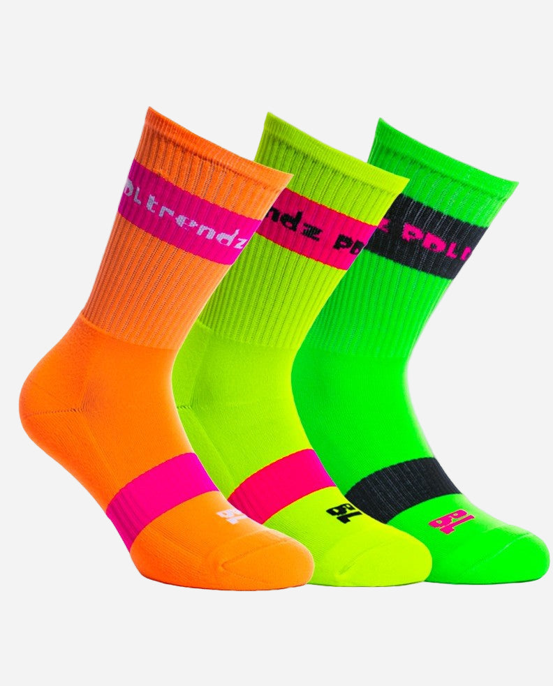Neon 3 Pack Socks
