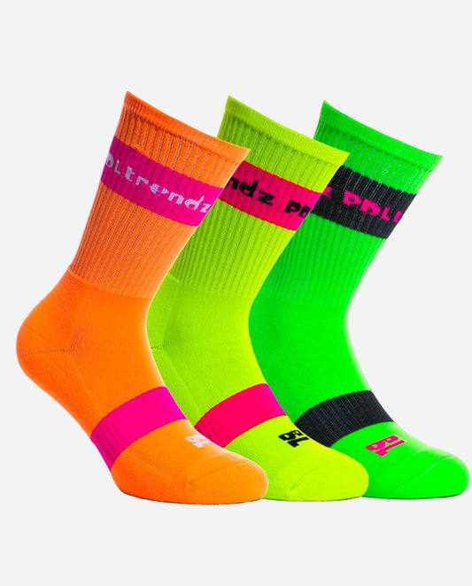 Neon 3 Pack Socks
