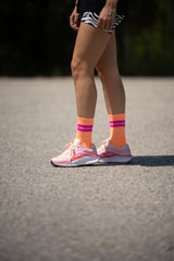 Neon Orange Socks
