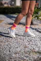 Neon Orange Socks