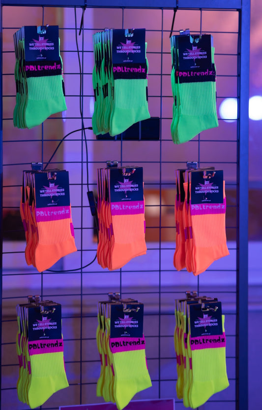 Neon 3 Pack Socks