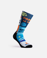 Padel Socks Orange Blue