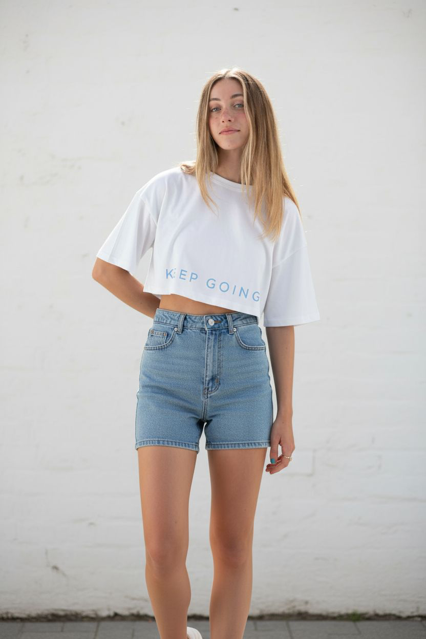 Keep Going Crop Top