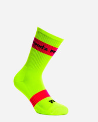 Neon Yellow Socks